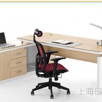 RT-1303上海时尚简约现代经理主管桌 钢木组合办公桌 老