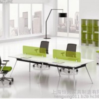 工厂直销现代办公家具职员卡座 屏风组合办公桌员工桌隔断电脑桌
