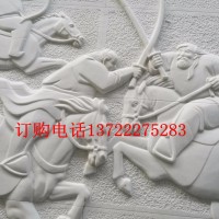 汉白玉民族浮雕，大理石浮雕，石雕壁画