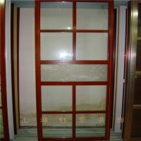 上海钢化玻璃隔断办公室活动高隔间铝合金内置百叶隔断屏风